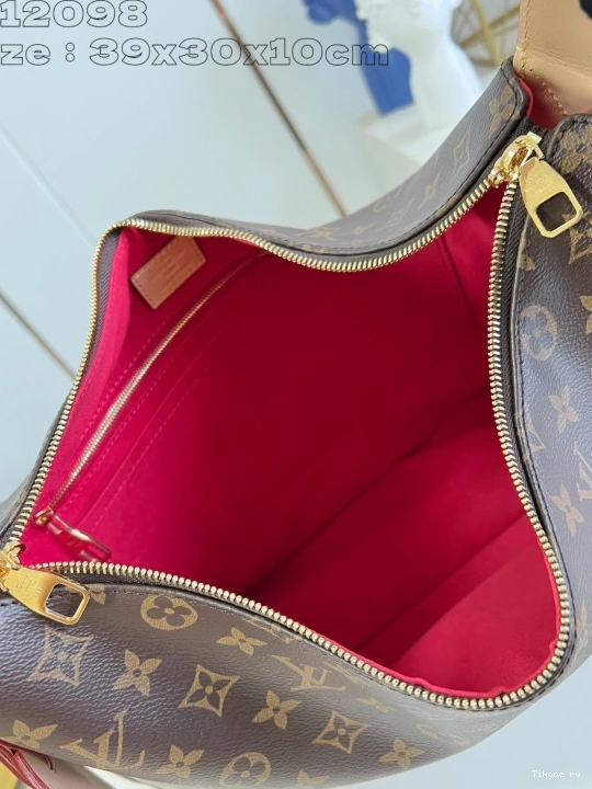 Affordable MM-39x30x10cm LOUIS Slouchy VUITTON 0717